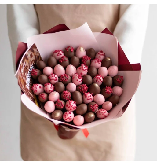 Нежный букет из роз