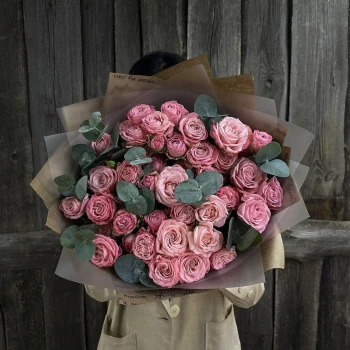 Monobouquet of peony spra